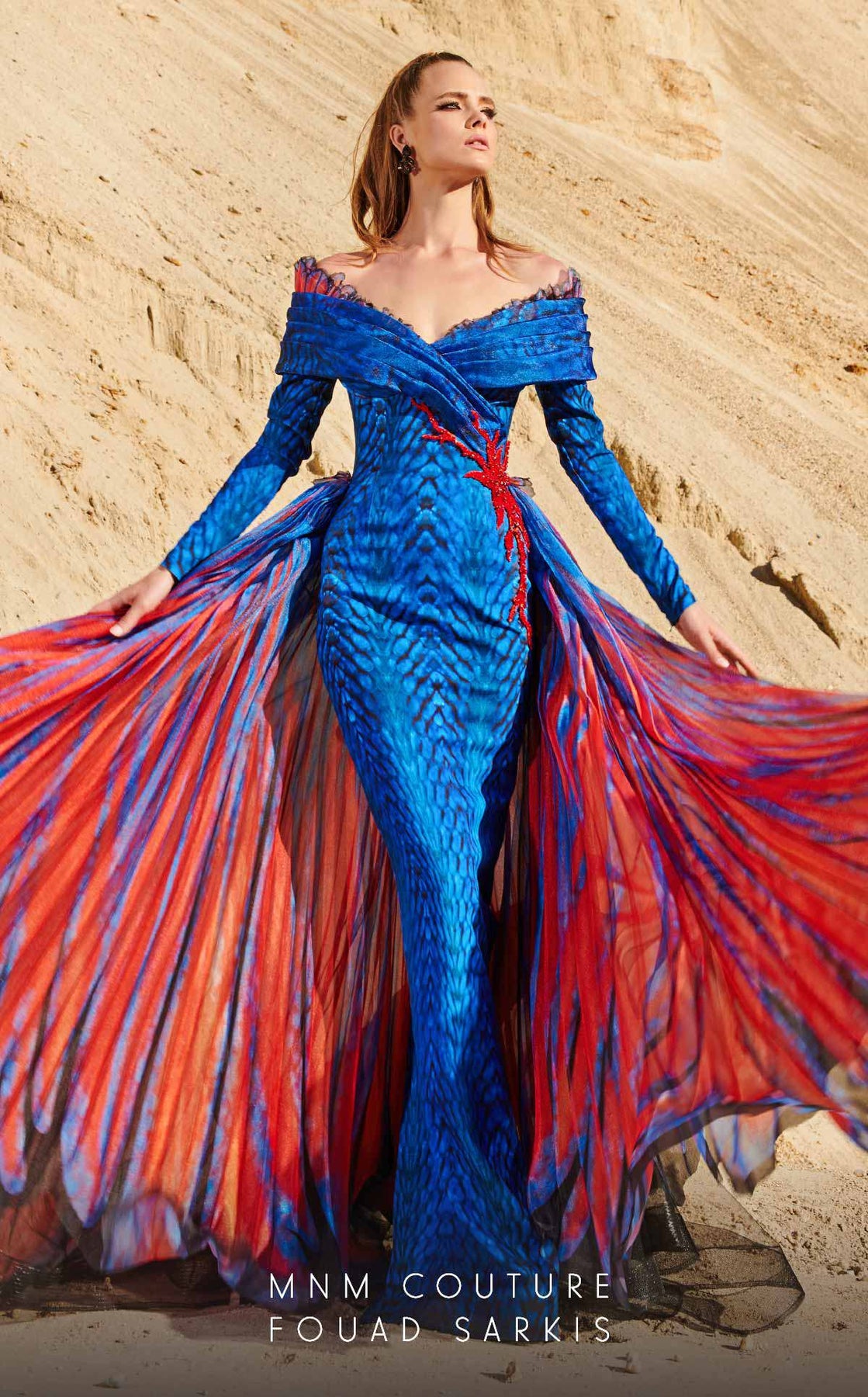 Fouad Sarkis 2762 12/44 / BLUE/RED Fouad Sarkis 2762 12/44 / BLUE/RED
