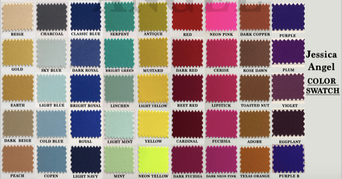 Jessica Angel Color Palette