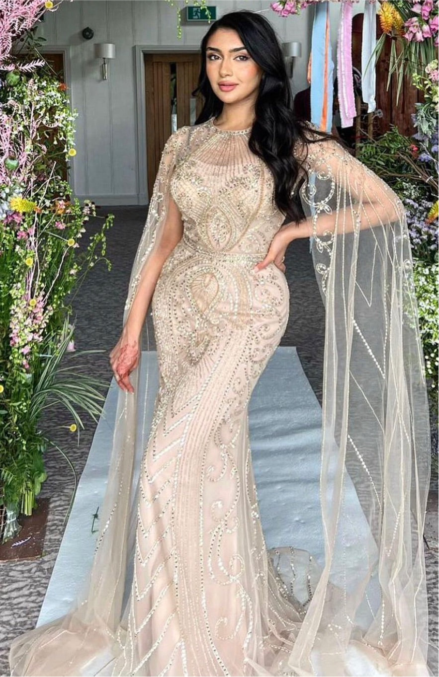Layali lace gown white hotsell